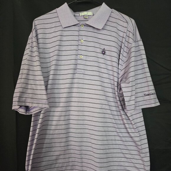 Peter Millar E4 Summer Comfort Golf Polo Mens L Stretch - Picture 1 of 6